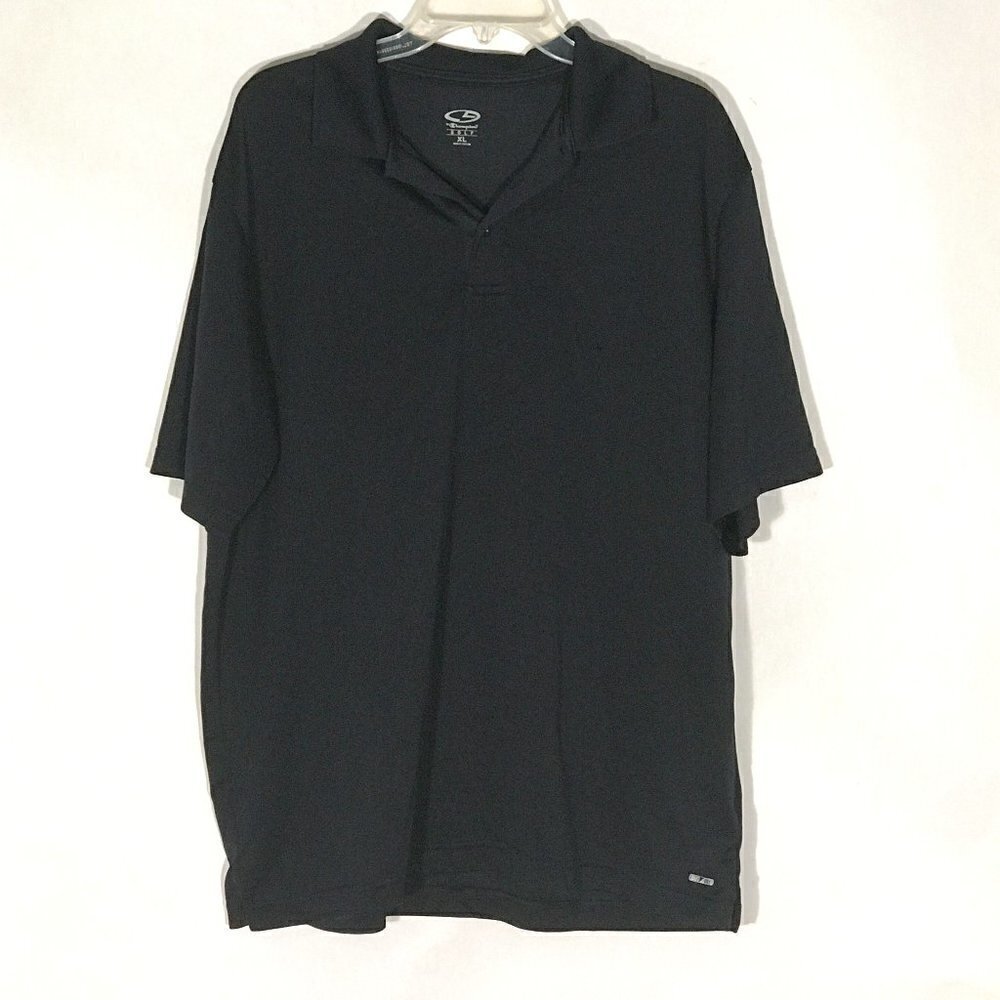 Champion Duo Dry Polo Golf Blue Tee Shirt XL